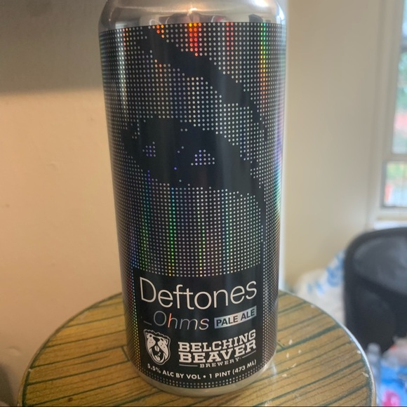 DEFTONES OHMS EMPTY BEER CAN COLLECTOR